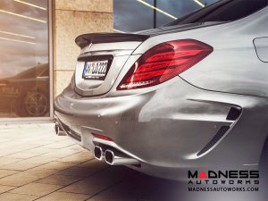Mercedes Benz S-Class (W222) Rear Trunk Lip by Lorinser - Parktronic